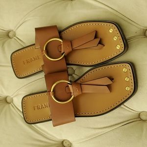 Frame leather sandals 39.5